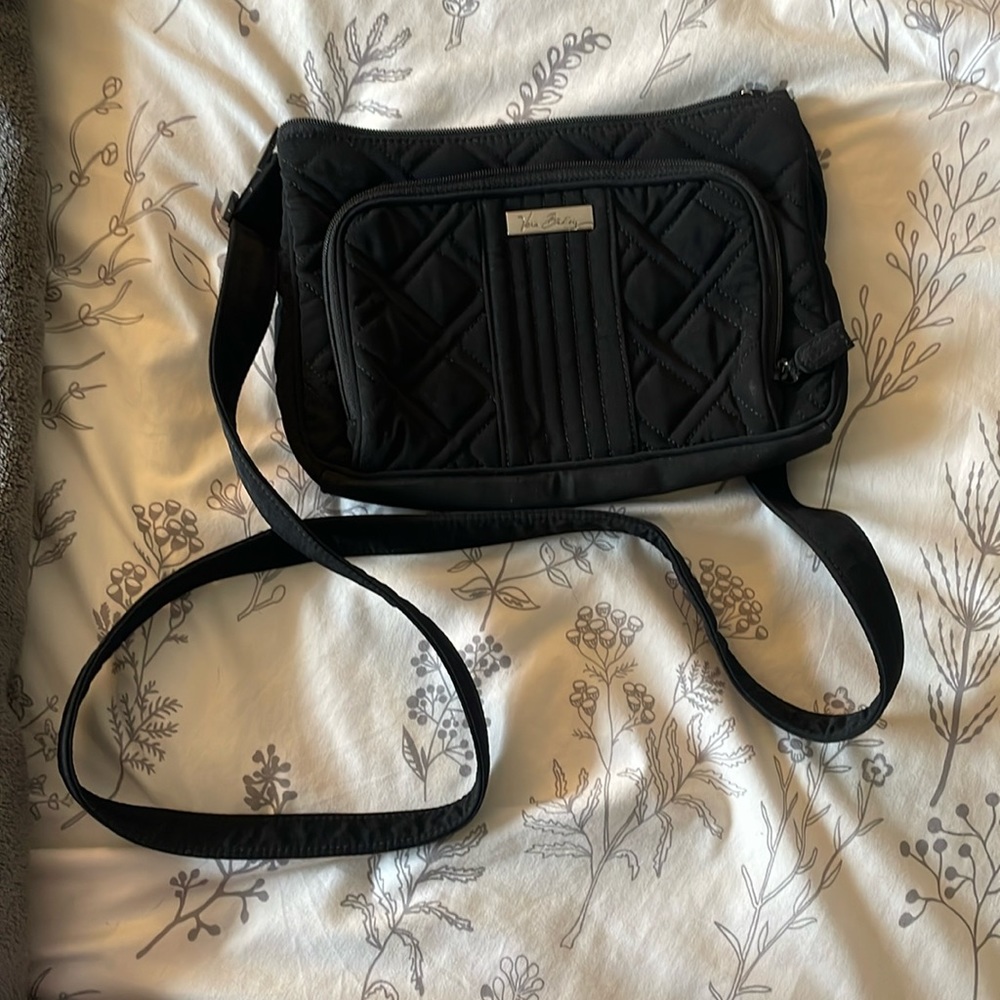 Vera Bradley Black Quilted Bag